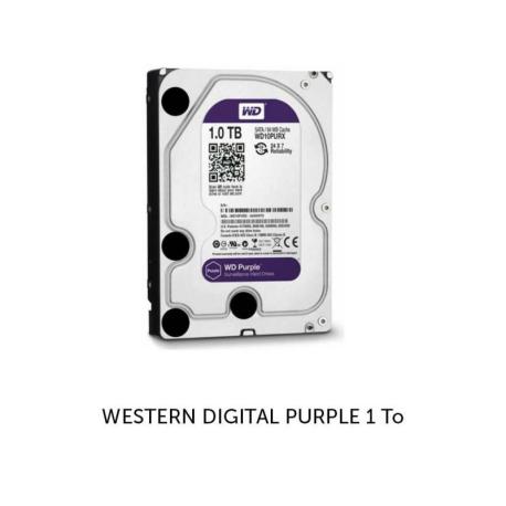 Disque Dur WESTERN DIGITAL PURPLE 1 To