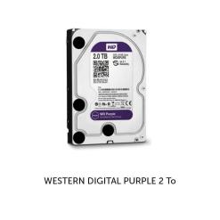 Disque Dur WESTERN DIGITAL PURPLE 2 To