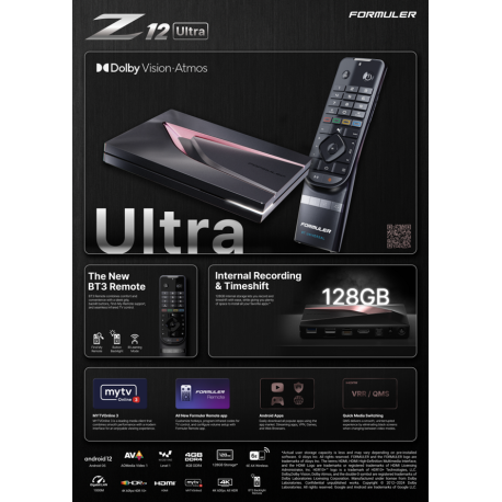 Formuler Z12 ULTRA 4K